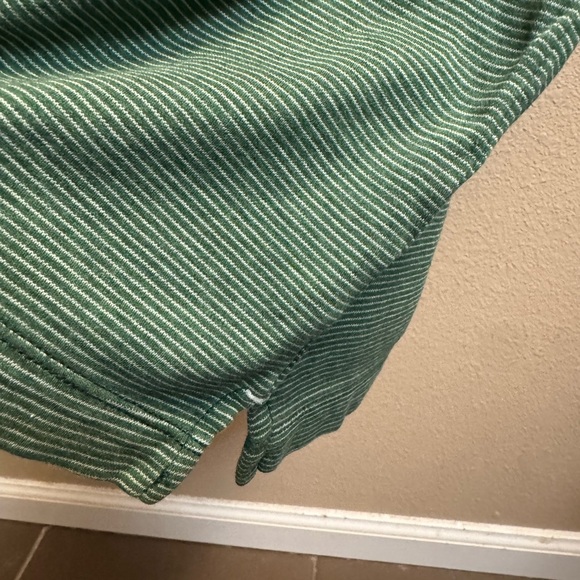 OREGON DUCKS TOMMY BAHAMA Football Collared Men’s Polo Green Micro stripe SZ XL - Picture 13 of 15